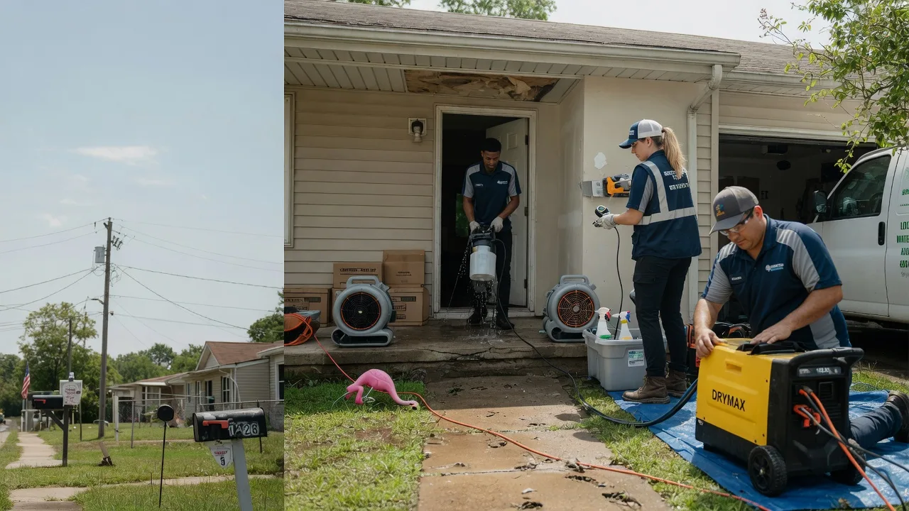 Storm Damage Water Removal in West Middlesex, PA near me
